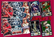Star Wars Force Attax Serie 3- Basis-, Star-, limitierte Karten, Micky Maus OVP 