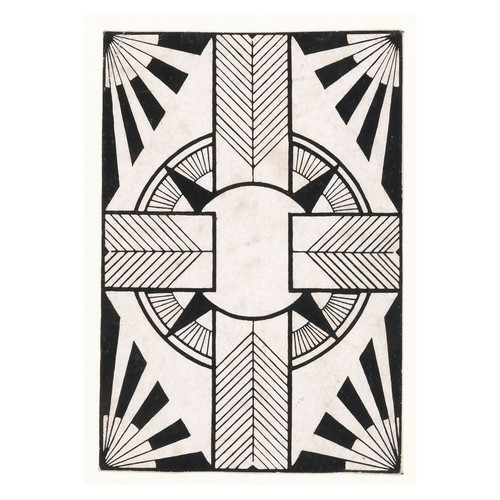 Monochromes geometrisches art - monochromes,