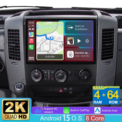 Android 15 autoradio - 13.1", 2k