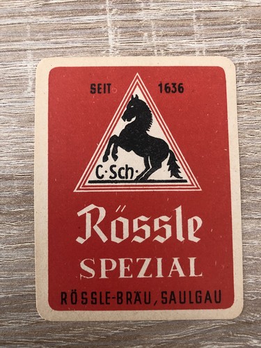 Bieretikett rössle bräu - bieretikett, rössle-bräu