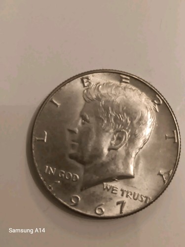 Half dollar liberty 1967 - half,