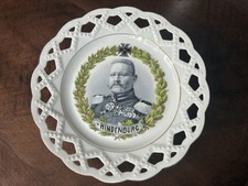 Teller Kaiserzeit Porzellan