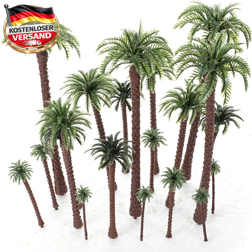 Miniatur palmen set - set, 20