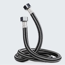 Wasseranschluss Leitung Flexschlauch Edelstahl 5M G 1/2 Dusche Küche