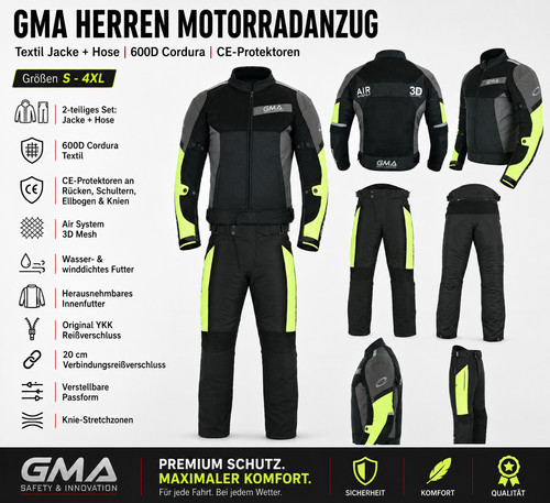 Neu herren motorradkombi biker - herren,