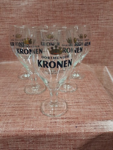 Dortmunder kronen bierglas - dortmunder,