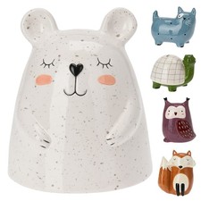 Spardose als Tier Sparschwein Tierform für Kinder Sparbüchse Mädchen Jungen Groß