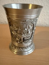 Zinnbecher