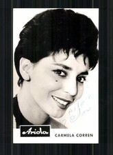 Carmela Corren Autogrammkarte Original Signiert  # BC 222125