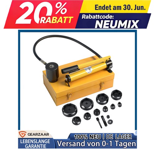 Hydraulische lochstanze für - hydraulische,
