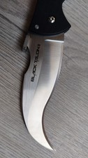 Taschenmesser Black Talon II, S35VN, Glatte Schneide - Folder Klappmesser