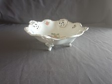 Prunkschale Goldrand und vier