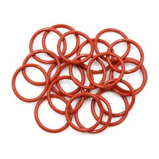 20pcs Brown Silicone Rubber