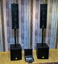 PA-Anlage hochwertig, 1400W kompakt für kleine Bands, Solo-Künstler, DJ’s, Party