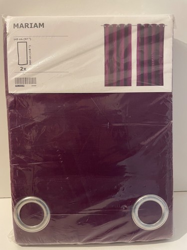 Ikea lila ösenvorhänge 145 - lila,