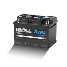 MOLL 84062  XTRA Charge "MADE IN GERMANY" Starterbatterie  12V 62Ah(20h) 620A(EN