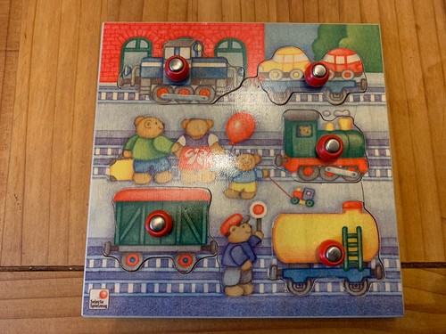Selecta holzpuzzle steckpuzzle - selecta,