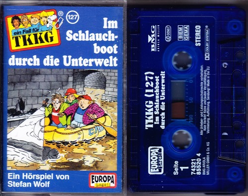 Tkkg 127 im - im, schlauchboot