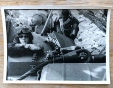 Foto Panzerfahrer NVA Panzer Tarnung