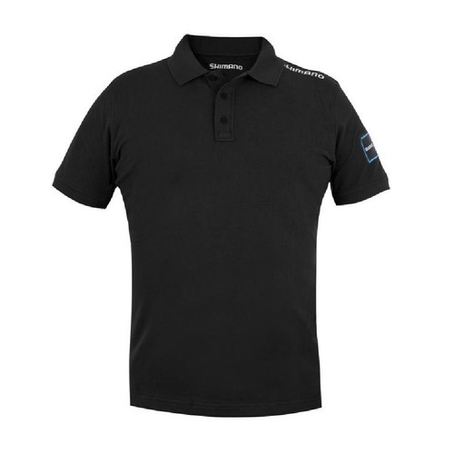 Shimano polo aero shirt black - aero,
