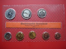 BUND BRD Kursmünzensatz 1971