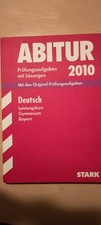 Stark- Abitur Gymnasium Bayern Deutsch 2010