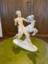 Wallendorf porzellanfigur dame - wallendorf,