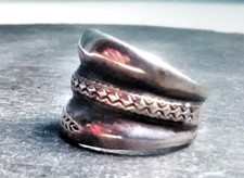 Karen Hill Tribe Ring Silber
