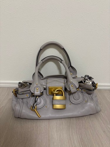 Chloe paddington tasche - chloe, grau