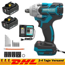 Für MAKITA Akku-Schlagschrauber DTW701Z 18 Volt 5.5Ah Akku DC18RC Ladegerät LXT