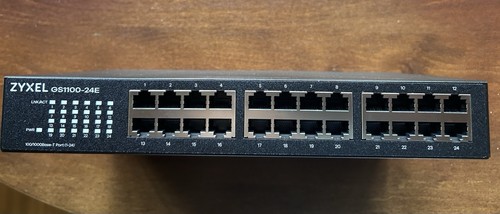 Zyxel gs1100 24e port - v3, 24-port