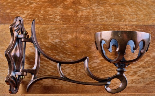 Vintage jugendstil laterne - vintage,