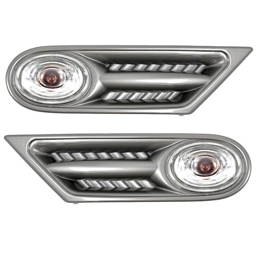 Paar silber seitenblinker - paar,