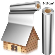 5m²-100m² Selbstklebende Dachbahn Dachfolie für Gartenhäuser Flachdach Asphalt