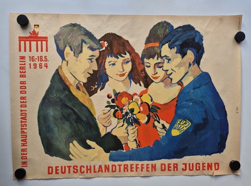 Plakat deutschlandtreffen der - plakat,