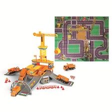 Spielset Baustelle LKW Kipper