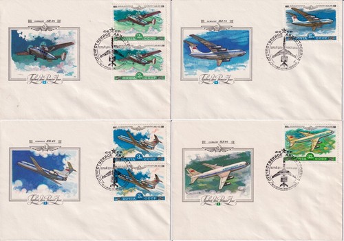 Flugzeuge 1979 4x fdc - 1979,