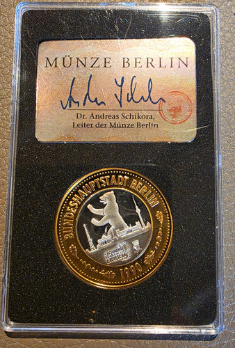 Münze berlin bundeshauptstadt - münze,