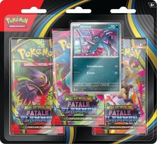 Pokemon TCG ME02 Mega-Entwicklung 3er-Pack Blister Sniebel *Deutsche Version* !