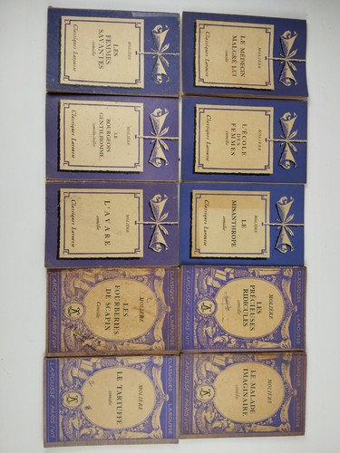 Konvolut bücher molière - 10,