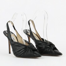 Damen Jimmy Choo Gebraucht Slingpumps Klassisch Basic Spitz Schuhe 841781