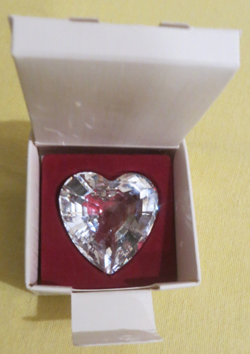 Swarovski herz kristall klar - herz,