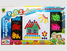 Mosaik Steckspiel Druckknöpfe