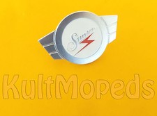 Simson Lenkerschale Emblem Logo Schwalbe KR51 Lenker Wappen silber Warenzeichen