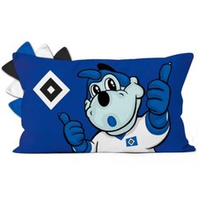 HSV Kissen Hermann Nickikissen Kuschelkissen Maskottchen Logo HSV Fanartikel