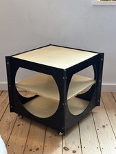 Fine Vintage Cube Beistelltisch Ufo Design Couch Tisch Space Age 70er Jahre