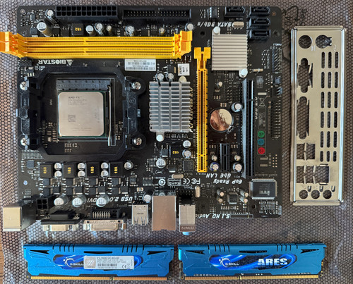 Bundle biostar a780l3 cpu - a780l3, +