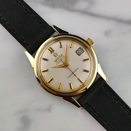 Omega constellation gold white - gold,