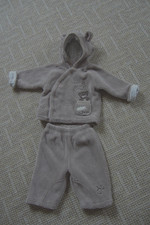 Set: Teddyjacke mit Teddyhose, Gr. 62