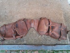 Satteltaschen Kavallerie Erster Weltkrieg 1910 11 Stahlhelm